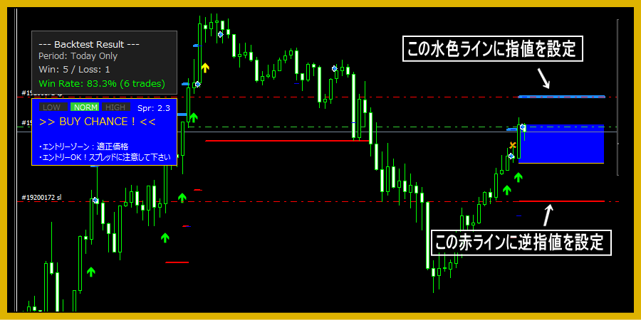SLとTPラインの画像